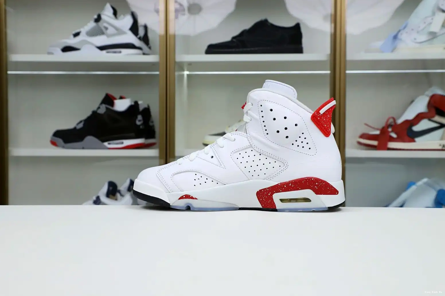 JORDAN 6 OREO AIR RED Kimikick 0718
